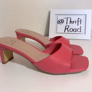 Barbie Pink Slides Hot Pink Shoes Summer Vintage Y2K inspired Pink Heels Sz 6